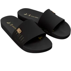 R10 slide ad chanclas hombre Negro (44)