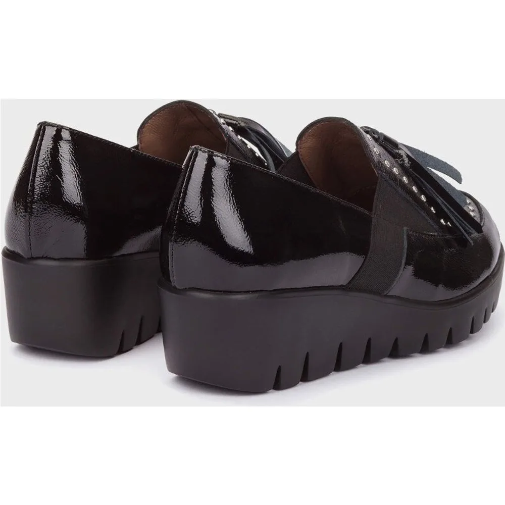 Mocasines de mujer en piel fly 361 - Wonders - FashionsVida