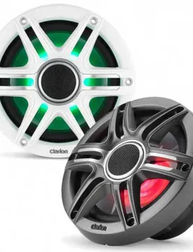 Cmsp-651rgb-swg Rgb 6.5´´ Coaxial Speakers Black / White One Size unisex - Clarion Marine - FashionsVida