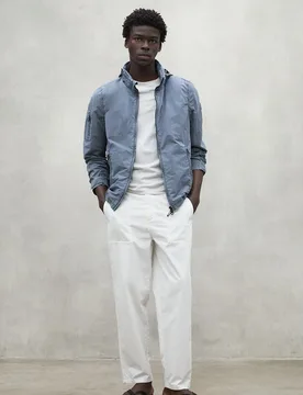 Chaqueta de hombre rigi impermeable con capucha - Ecoalf - FashionsVida