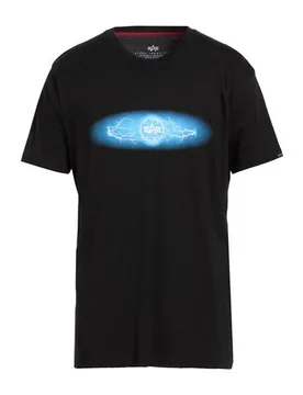 T-shirts Herren Schwarz L,M,S,XL,XXL Herren - ALPHA - FashionsVida