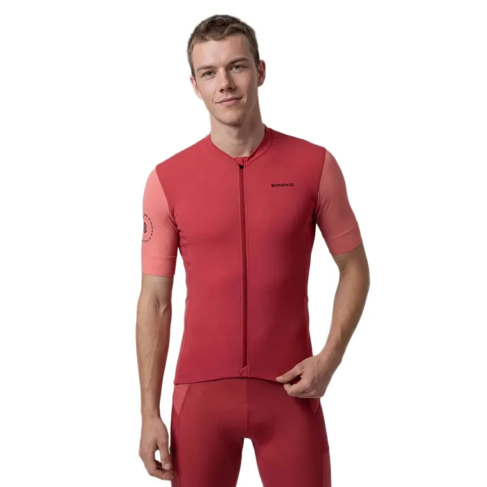 Maglia A Maniche Corte Gm2 Golden Pedals Red - Siroko - FashionsVida