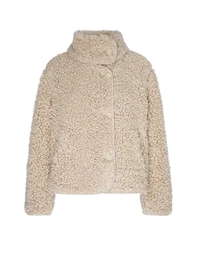 Chaqueta de efecto pelo camel M - Marc O'Polo - FashionsVida