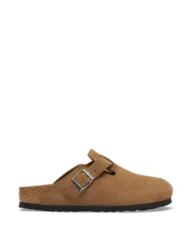 Leather Mule Slippers Brown female - Birkenstock - FashionsVida