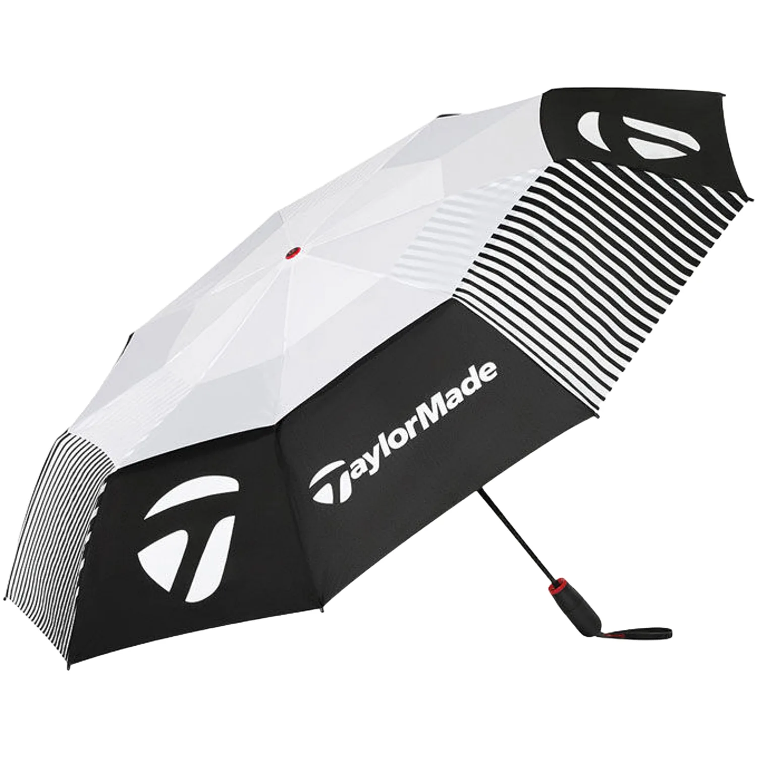 Golfschirm Compact Auto, weiss/schwarz - TaylorMade - FashionsVida