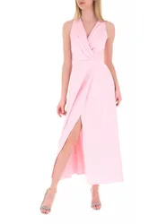 Abito scollo a V ROSA M