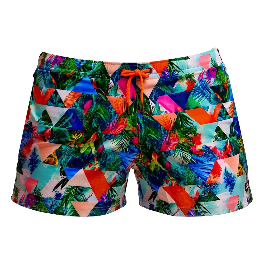 Ft40m7 Swimming Shorts Palm Prism L Men - Funky Trunks - FashionsVida