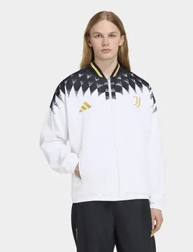 Mens Giacca da allenamento Juventus Turin Stadium - Bianco, bianco bianco Uomo taglia S - Adidas - FashionsVida