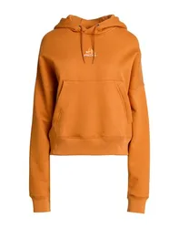 Sweatshirt Damen Orange M Damen