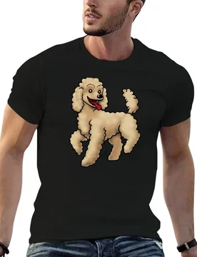 Poodle - Brown T-Shirt man t shirts cotton t shirt for man g man t shirts for men T-shirt - Aliexpress - FashionsVida