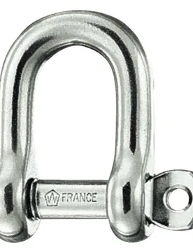 Straight Self Locking Shackle Grey 10 mm unisex - Plastimo - FashionsVida