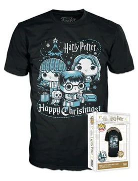 T-shirt à Manches Courtes Pop! Harry Potter Ron Hermione Multicolor L unisex - Funko - FashionsVida