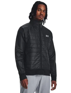 Storm Insulated Run Hbd Jacket Black 001 / Black 001 / Reflective 960 L Men - Under armour - FashionsVida