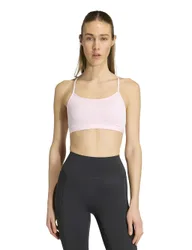 Optime Essentials 3-Stripes Sports Bra Light Pink female