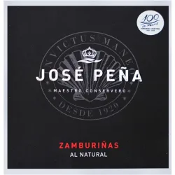 Zamburiñas al natural
