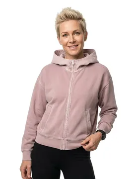 Felpa Con Zip Arica Dusty Rose XS - Ecoalf - FashionsVida