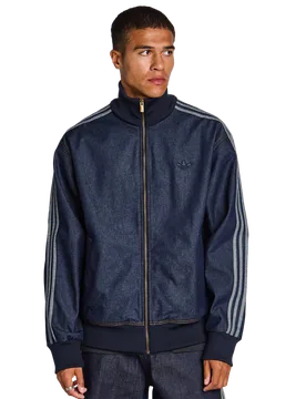 Firebird Men Track Tops - Blue - Size XL - Cotton Denim - Blue - Size: Extra Large - Adidas - FashionsVida