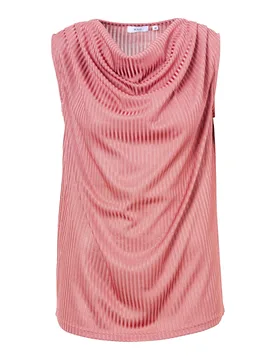Wasserfall-Top „Rosalie“ rosa 3XL Damen - wedolina - FashionsVida