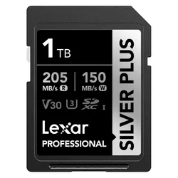 Carte Mémoire Sd Silver Plus Uhs-1 1tb V30 Silver / Blue One Size unisex