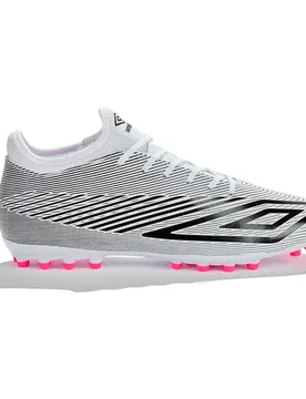 Chaussures De Football Veloce Lt V Ag White / Black / Pink Glo EU 43 - Umbro - FashionsVida