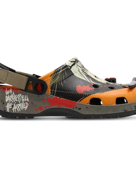 Halloween Herren Flip-Flops und Sandalen - Mehrfarbig - Größe 42-43 - Gummi Multi 42-43 - Crocs - FashionsVida