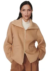 Veste en laine DARNLEY camel L