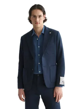 Blazer Pierce Sky Captain L - Scotch & Soda - FashionsVida