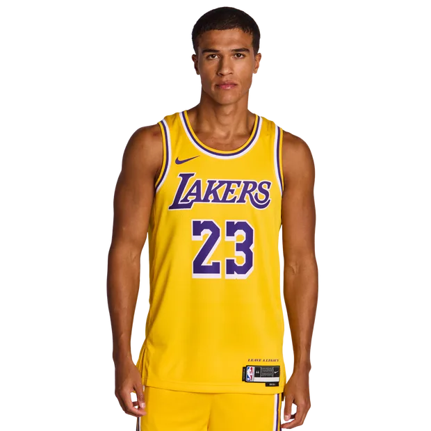 NBA Men Jerseys/Replicas - Yellow - Size - Yellow - Size: Small - Nike - FashionsVida