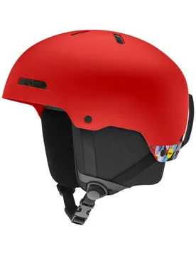 Skihelm / Snowboardhelm – Kinder – Rodeo Jr Mips Rodeo Jr. MIPS Matte Patrol Signals aus Wolle Kindergröße 48-52 cm Rot - SMITH - FashionsVida