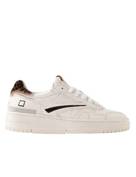 W431-tp-po-wd DATE Donna Pelle Bianco - D.A.T.E. - FashionsVida