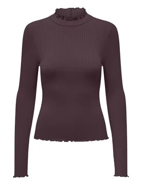 JDYFRANSISKA LIFE L/S HI-NCK TOP JR female - XS - FashionsVida