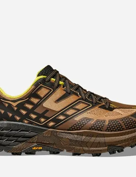 Speedgoat 2 Trail Shoes in Dark Chocolate/Black, Size 7.5 - HOKA - FashionsVida