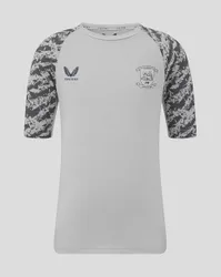 Preston Junior 25/26 Training T-shirt - Grey MICRO CHIP / THUNDERSTORM JS Unisex