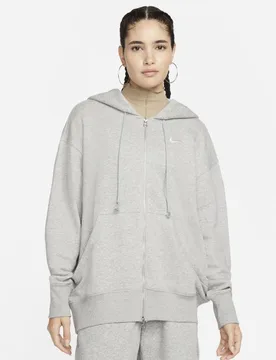Sportswear Damen Kapuzenpullover - Grau - Größe 34 - Baumwollgewebe Grey 34 - Nike - FashionsVida