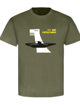 German Naval Fleet Weapons Submarine 6. U-boat T-Shirt. Summer Cotton O-Neck Short Sleeve Mens T Shirt New S-3XL - Aliexpress - FashionsVida
