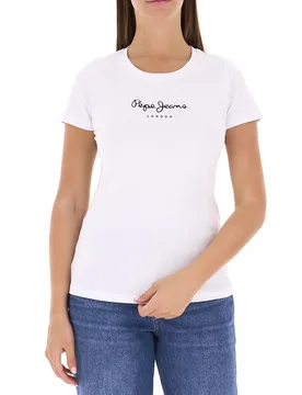 T-shirt girocollo BIANCO XS - Pepe jeans - FashionsVida