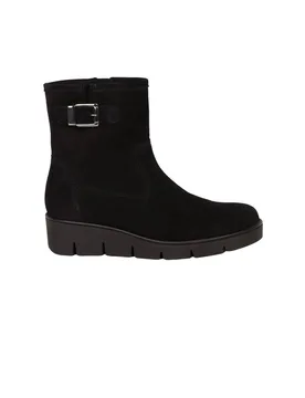Women's 'Entrust' Low Wedge Ankle Boots in Black Size: 5 - Black - Size: 5 - Gabor - FashionsVida