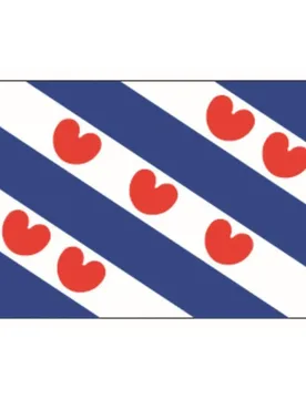 Frisian Blue / White / Red 120 x 180 cm unisex - Talamex - FashionsVida