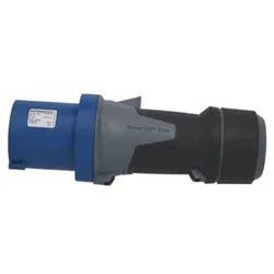 Power Top Xtra Ip44 3 Poles Male Plug 63a 230v Light Blue / Grey / Black One Size unisex