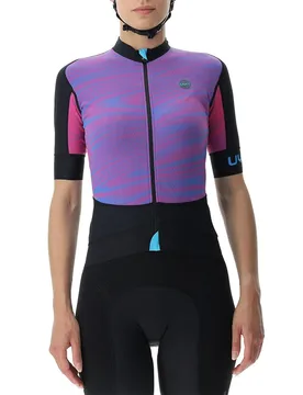 Maglia A Maniche Corte Allroad Rose Cloisonne - Uyn - FashionsVida