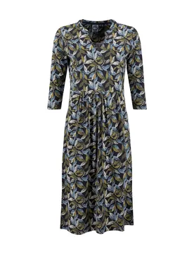 Weird Fish Isolde Printed Jersey Midi Dress Size 22 - new-arrivals all new-arrivals womens women women all-womens women dresses - Aqua Blue - FashionsVida
