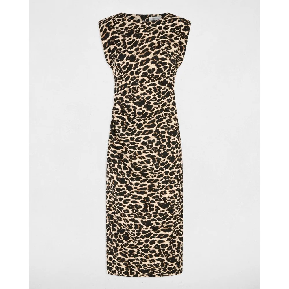 Morgan - Vestido largo sin mangas - Morgan - FashionsVida