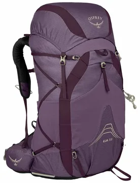 Sac à dos de trekking - Eja 58 Purple Dusk - Taille M/L - Violet - Osprey - FashionsVida