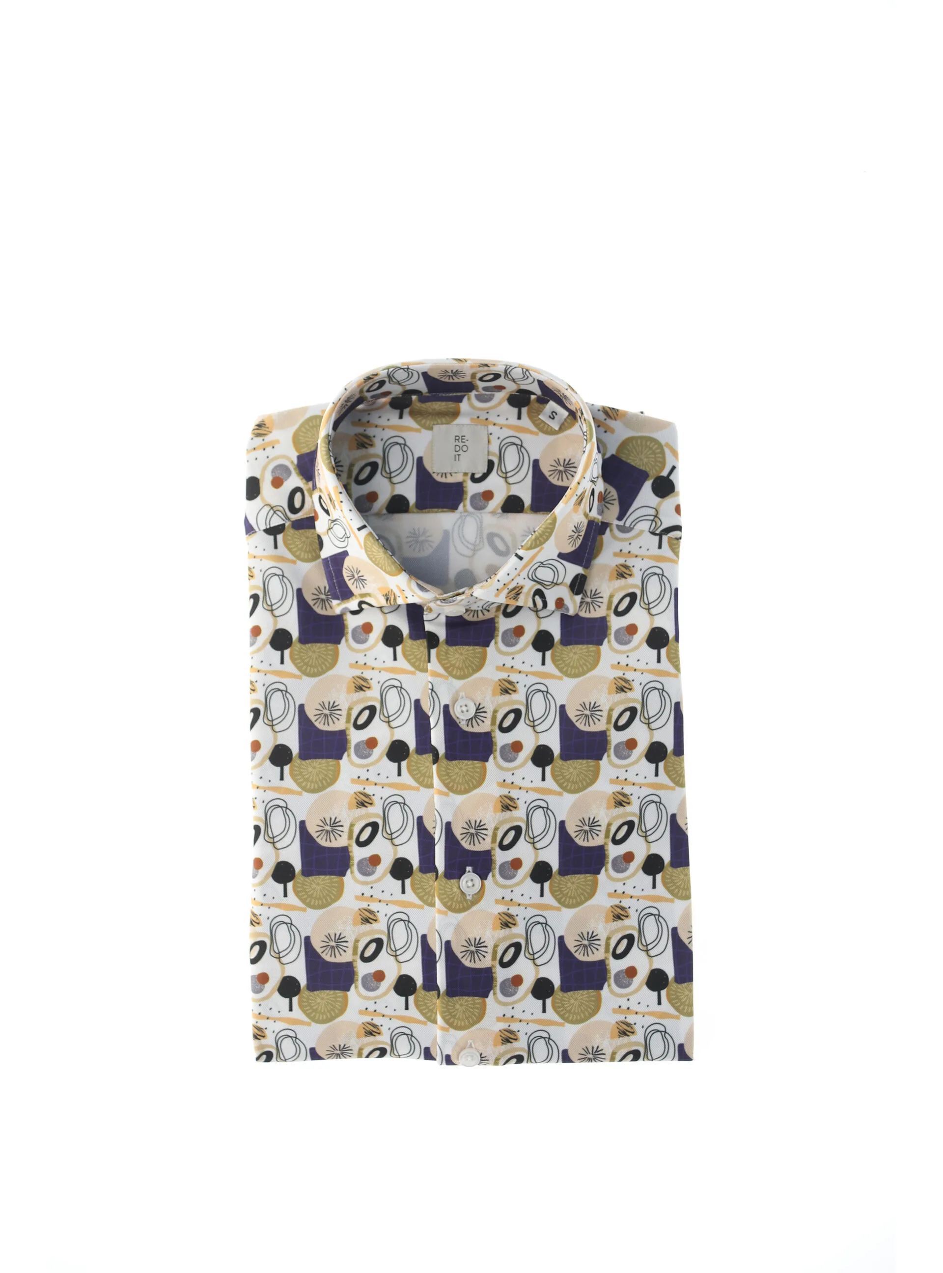 Camicia in fantasia MULTICOLOR XXL - RE-DO IT - FashionsVida