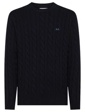 Maglia Uomo Sun68 K45138/07 NAVY - Sun68 - FashionsVida