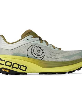 Vista Trail Running Shoes Green / Black UK 8.5 Men - Topo Athletic - FashionsVida