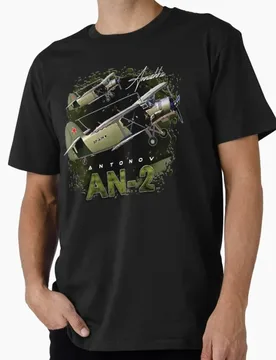 Antonov AN-2 Vintage Russian Aircraft Jet plane T Shirt 0601 Super Heavy Transport Aircraft Graphic Clothes All size tee S-6XL - Aliexpress - FashionsVida