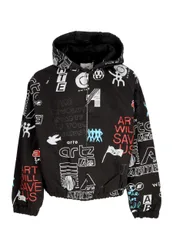 Giubbotto Uomo Art Saves Jacket Black