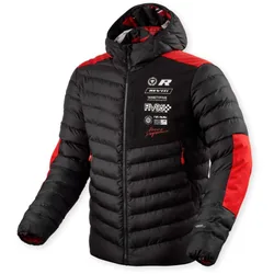 Giacca Moto Payload Nero Rosso taglia M