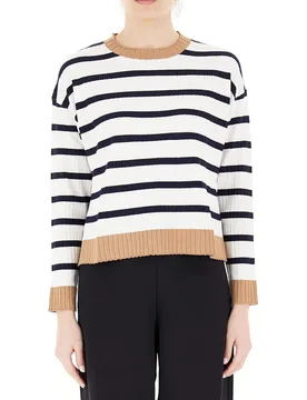 Maglia a righe PANNA L - Diana Gallesi - FashionsVida